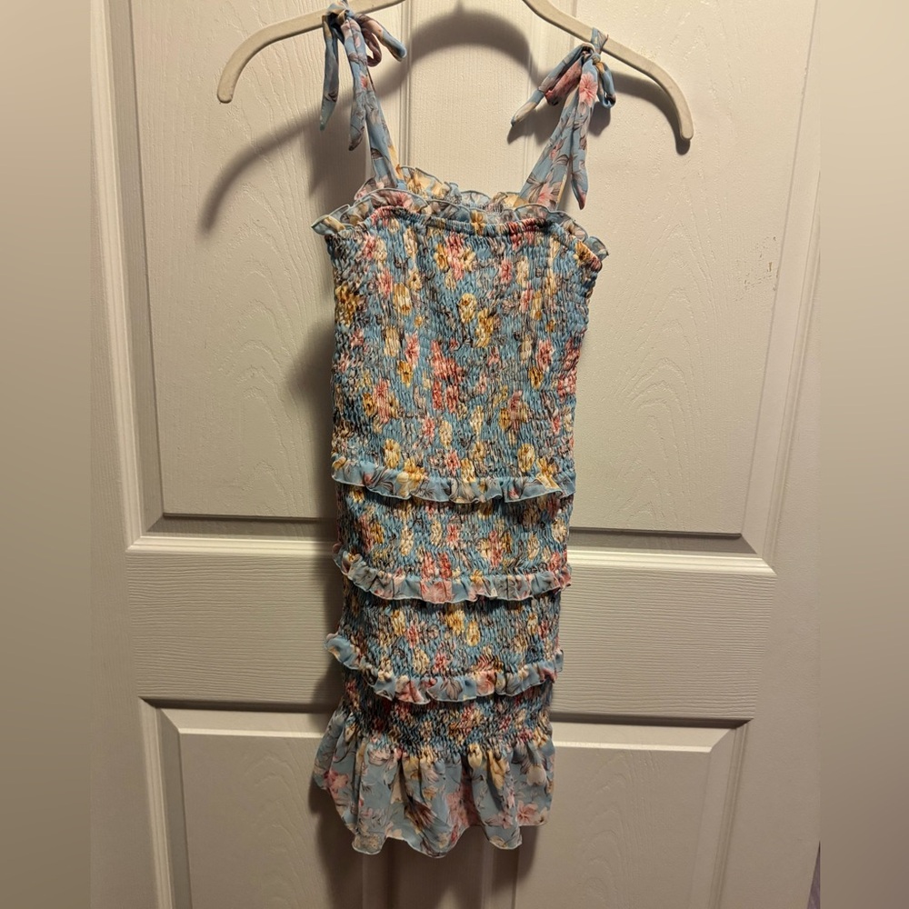 Flowers by Zoe Floral Ruffle Dress
